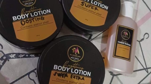 Produk Kosmetik Ilegal Mrek RA Skincare Paket Ekonomis Tak Memiliki Izin Edar Dari BPOM Ri, Diduga Kebal Hukum