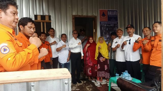 Bentuk Kepedulian, Warga Kelurahan Tallo Akhirnya Terima Ballata dari BPBD Makassar