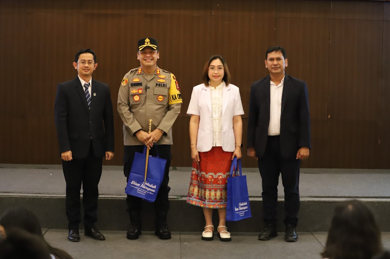 Kapolres Gowa Hadiri Kegiatan P5 Sekolah Dian Harapan