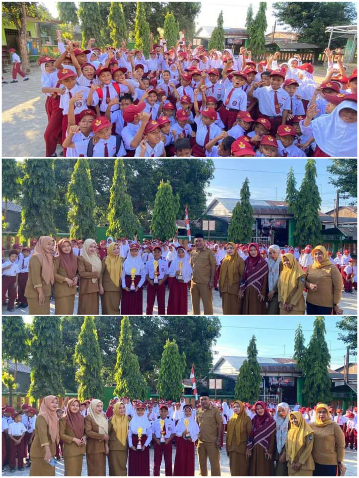 SD Negeri Bontorikong Meraih Piala Perlombaan HUT RI ke -79