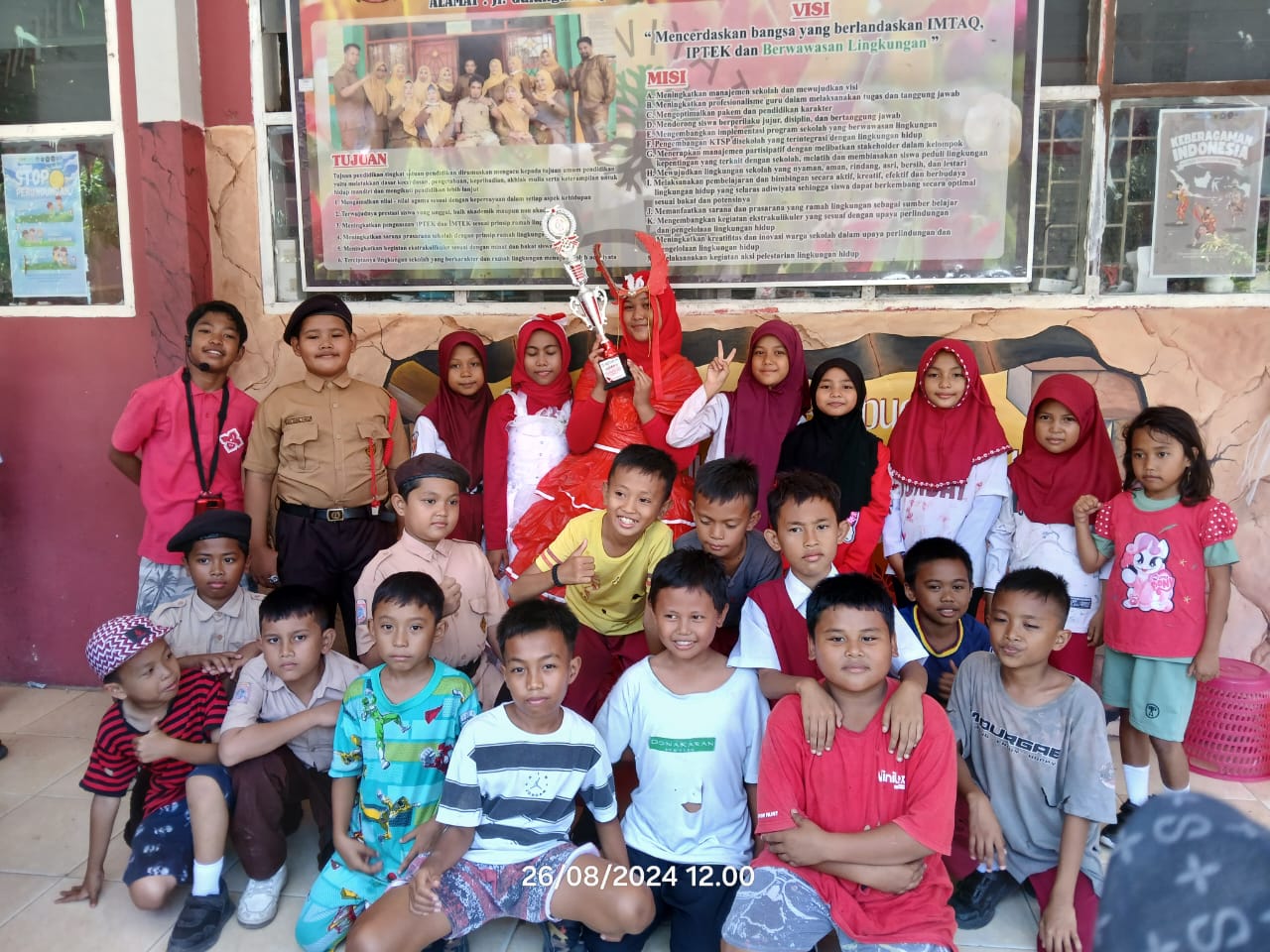 SD Inpres Cambaya 1 Kota Makassar, Raih Juara 2 Dalam Pestival Carnaval Mardeka