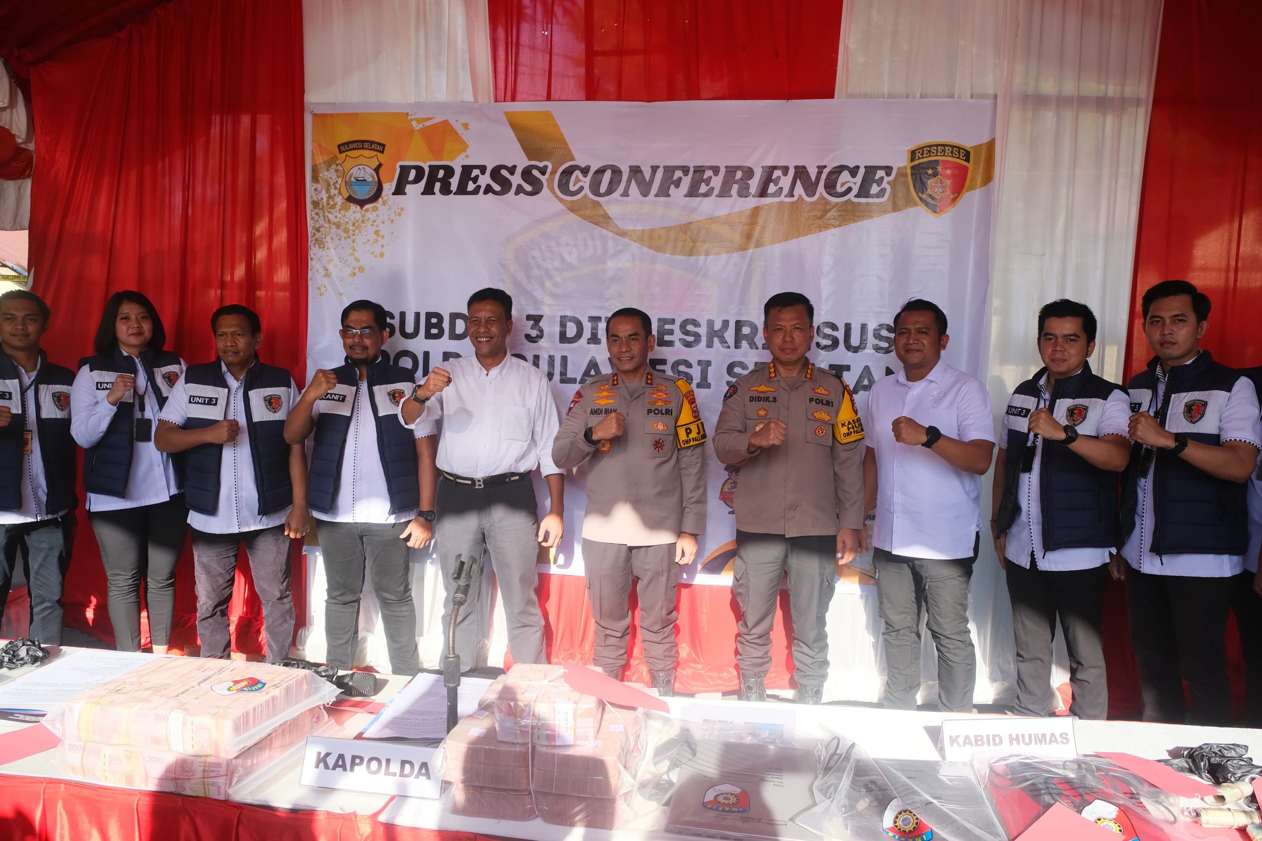 Polda Sulsel Ungkap Dugaan Korupsi Puluhan Milyar Pemberian Fasilitas Kredit UKM