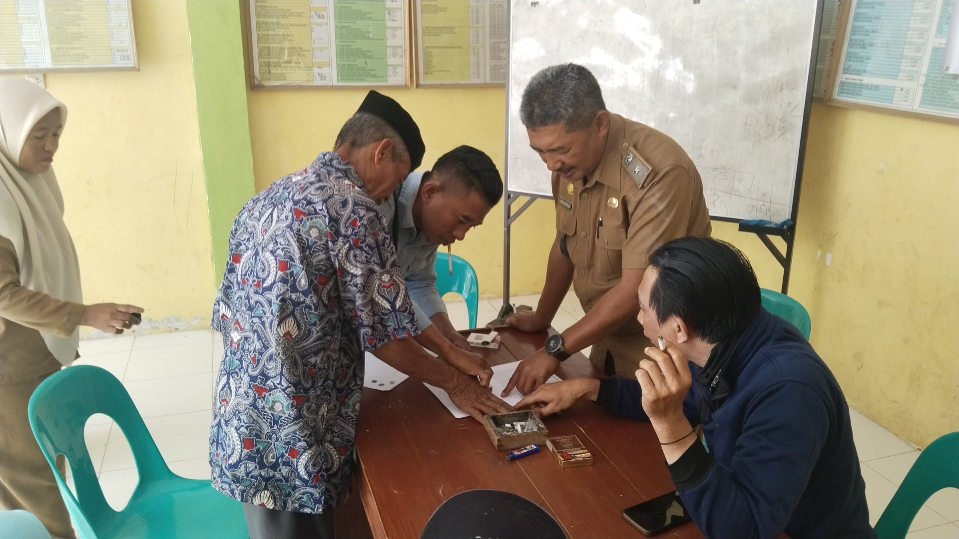 Kasus Sengketa Lahan Berunjung Damai Di Kantor Desa Tanete