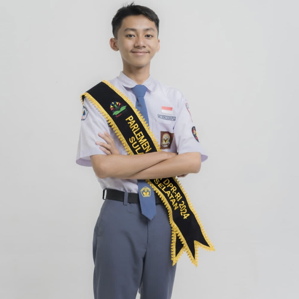 Masuk Parlemen Remaja, Sosok Nabil Pelajar SMAN 12 Makassar Duduk di Senayan