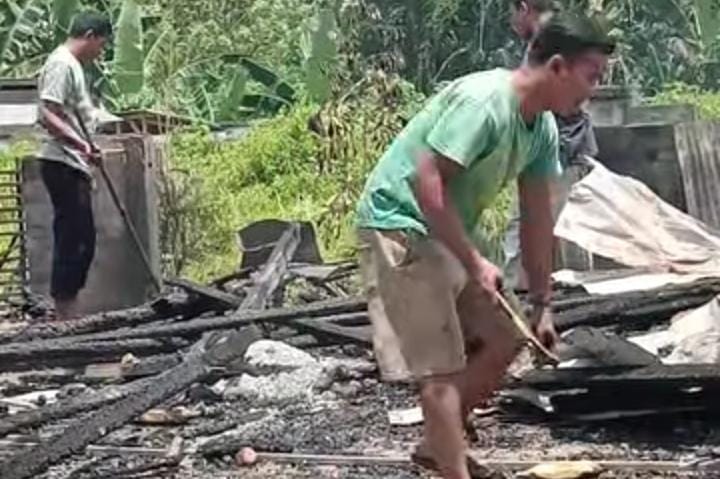 Pasca Kebakaran di Konawe, Kadir : Butuh Uluran Tangan dan Bantuan Pemerintah