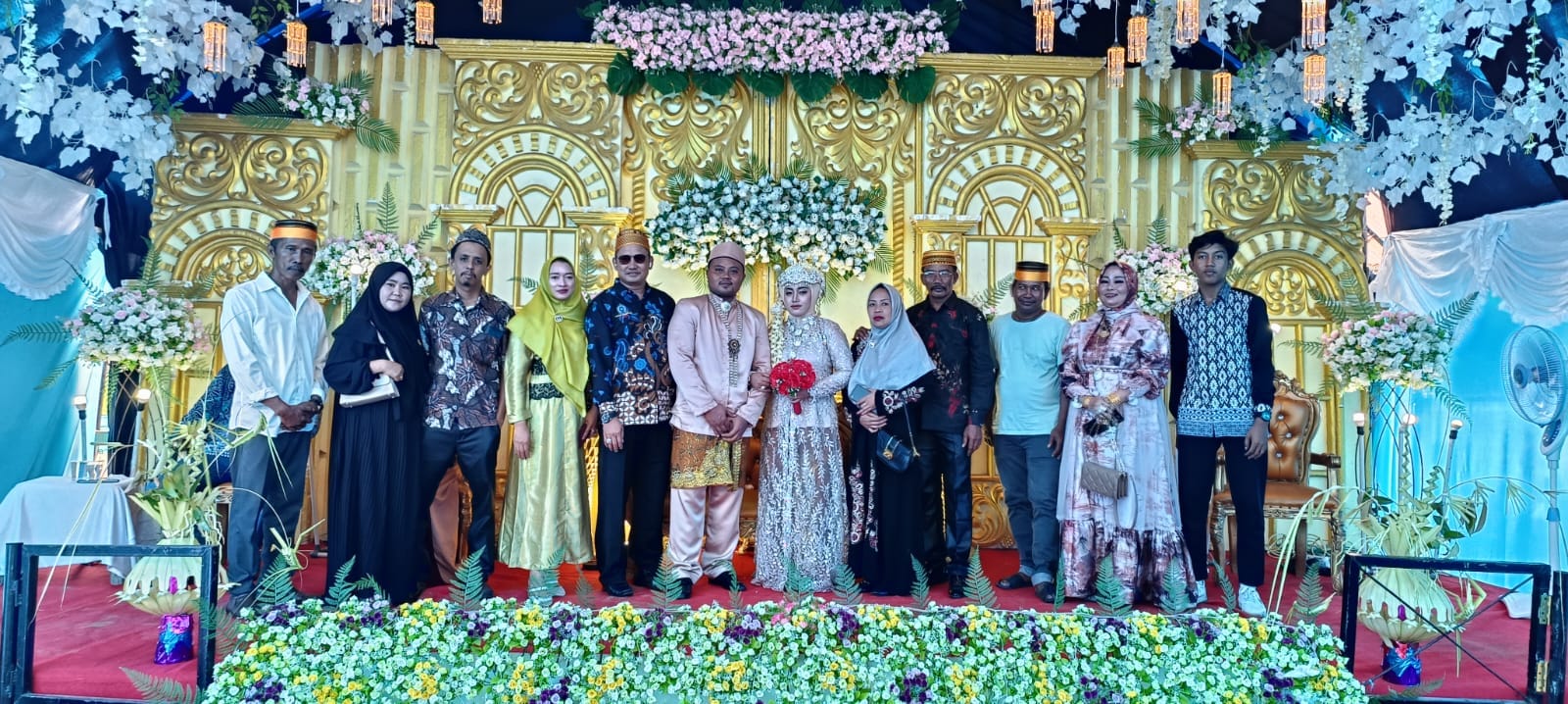 Ngunduh Mantu Pernikahan Anak Kaperwil Sultra, Diawali Pembacaan Ayat Suci Alquran