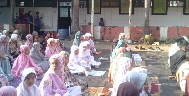 Bentuk Akhlak & Karakter Siswa 3 Sekolah Dasar, di Kelurahan Tallo Makassar Gelar Sholat Dhuha Bersama