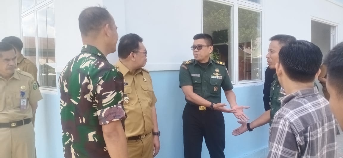 Kunjungan silaturahmi Kakanmin 20/Takalar (Mayor Inf Zainuddin), ke Satuan Pelayanan Pemenuhan Gizi (SPPG) Kab. Takalar