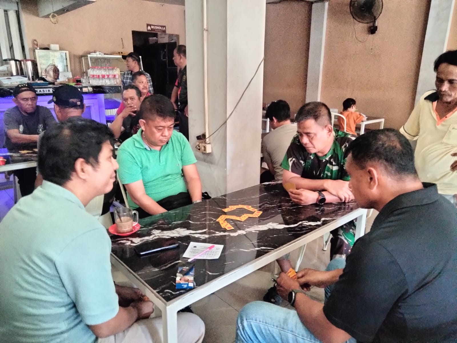 Program kerja gardu 68, untuk menjalin silaturahmi sesama Gardu Domino di Makassar