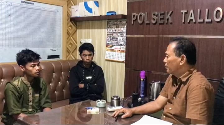 Akibat Membuat Laporan Palsu, Polsek Tallo Menahan Dua Pemuda Asal Gowa