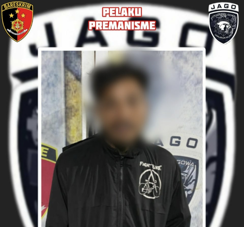 Unit Jatanras Polres Gowa Amankan Enam Pelaku Premanisme di Batas Kota