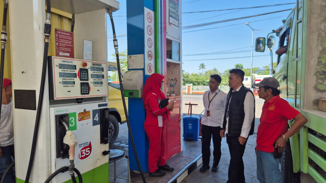 Sat Reskrim Polres Maros Perketat Pengawasan dan Pemantauan SPBU di Kabupaten Maros