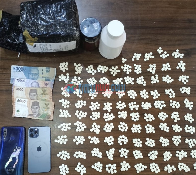 Polres Maros Amankan Seorang Remaja, Diduga Pengedar Obat Keras