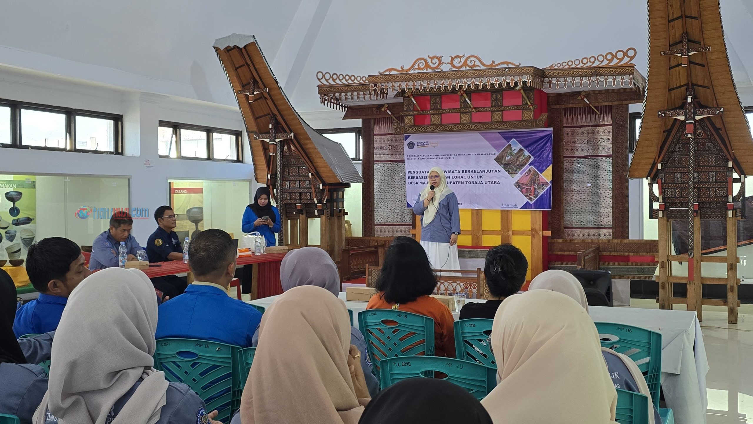 Program Studi (Prodi) Magister Administrasi Publik Universitas Muhammadiyah Makassar (Unismuh Makassar) melaksanakan kuliah umum di Kabupaten Toraja Utara. Acara tersebut dihadiri para akademisi dari Prodi Magister Ilmu Administrasi Publik Unismuh Makassar diantaranya Prof.Dr. Nuryanti Mustari, S.IP., M.Si, dan Dr. Abd. Mahsyar, M.Si, Mahasiswa, dan Pemda Kabupaten Toraja Utara