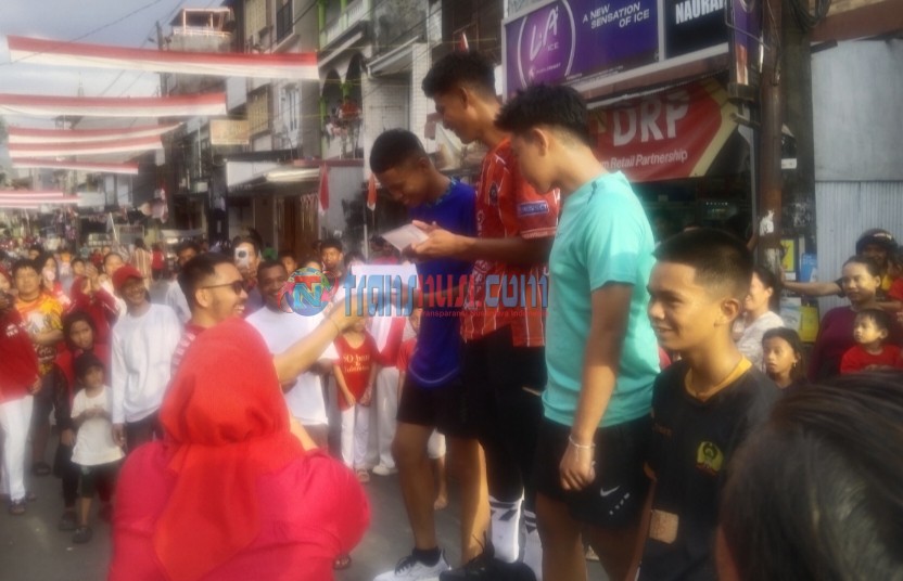 Semarak HUT RI Ke-80 di Gusung: Lomba Lari Maraton Meriah Eratkan Pemuda dan Warga