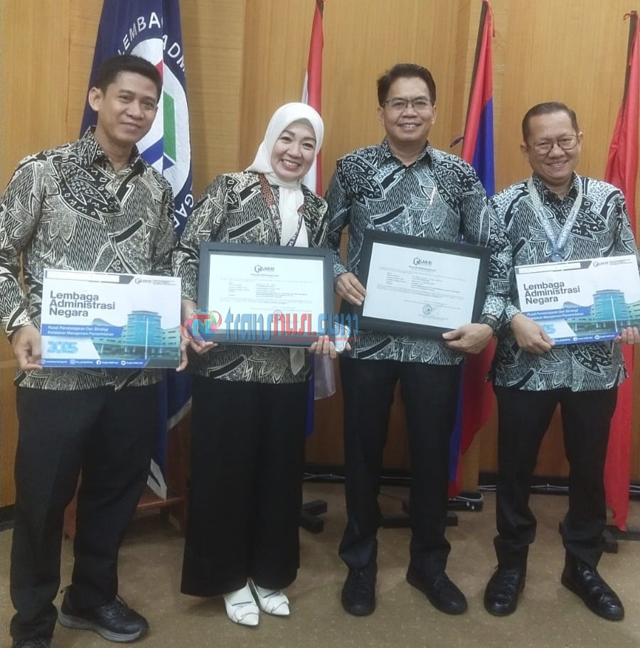 ASN Taalar Raih Penghargaan "THE BEST BOOTH" Peringatan 3 Dalam Pelatihan PKA Angkatan XIX LAN RI