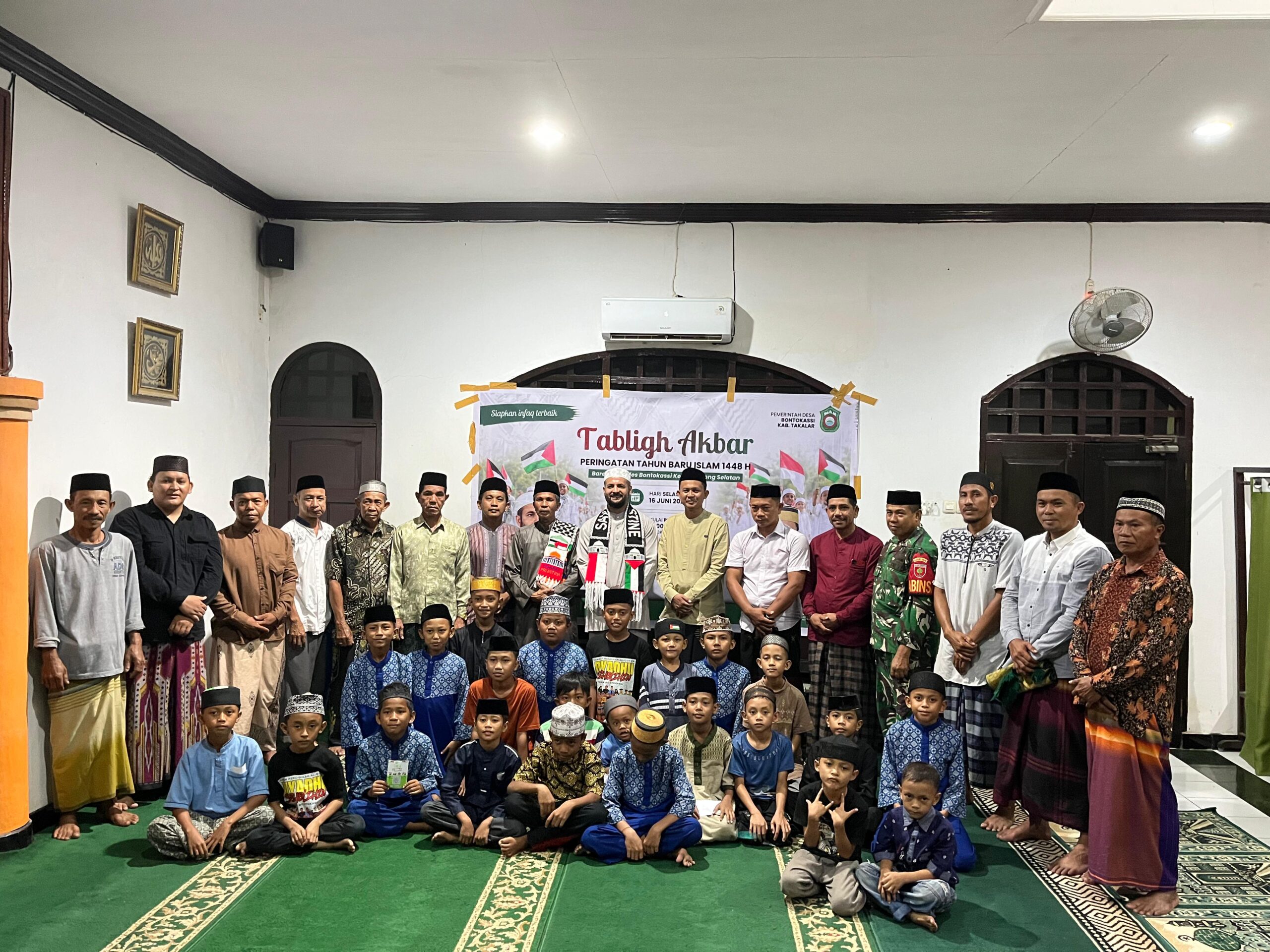 Tabligh Akbar 1 Muharram, Warga Padati Masjid Al-Kabir