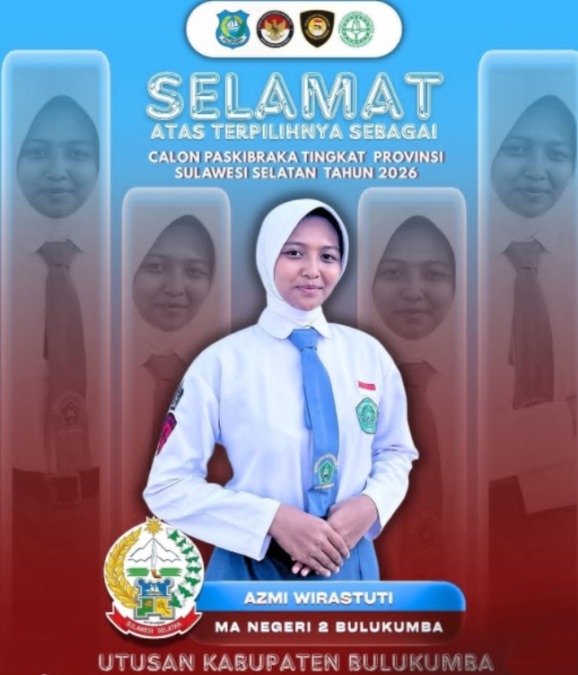 4 Pelajar Bulukumba Lolos Paskibraka Sulsel 2026, Siap Kibarkan Merah Putih di HUT RI