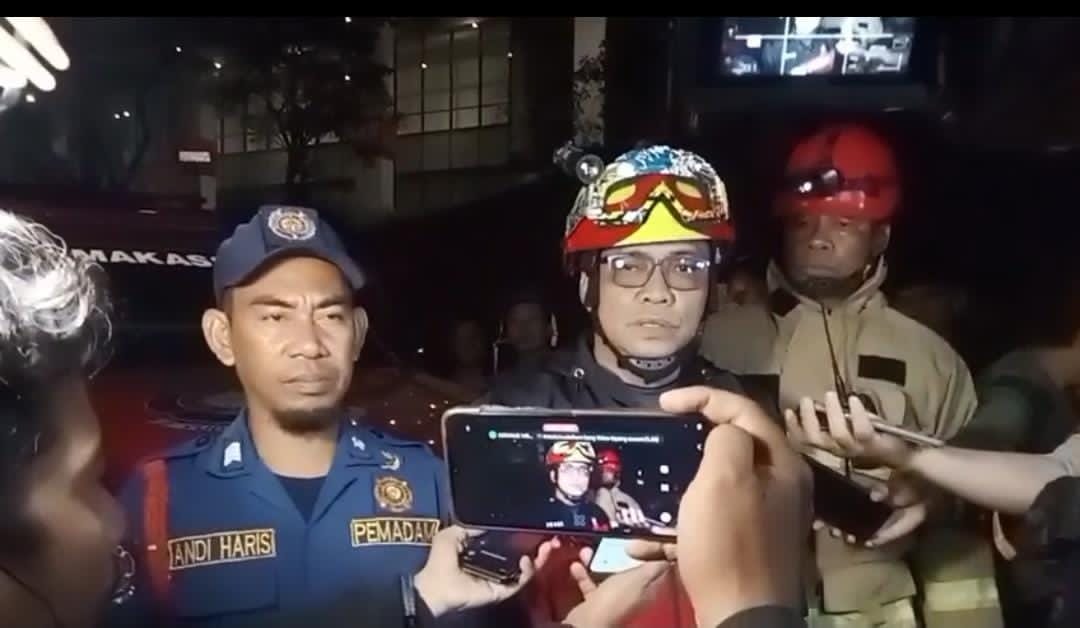 Kebakaran di Mall Nipa Makassar Padam 20 Menit, Diduga Akibat Kosleting