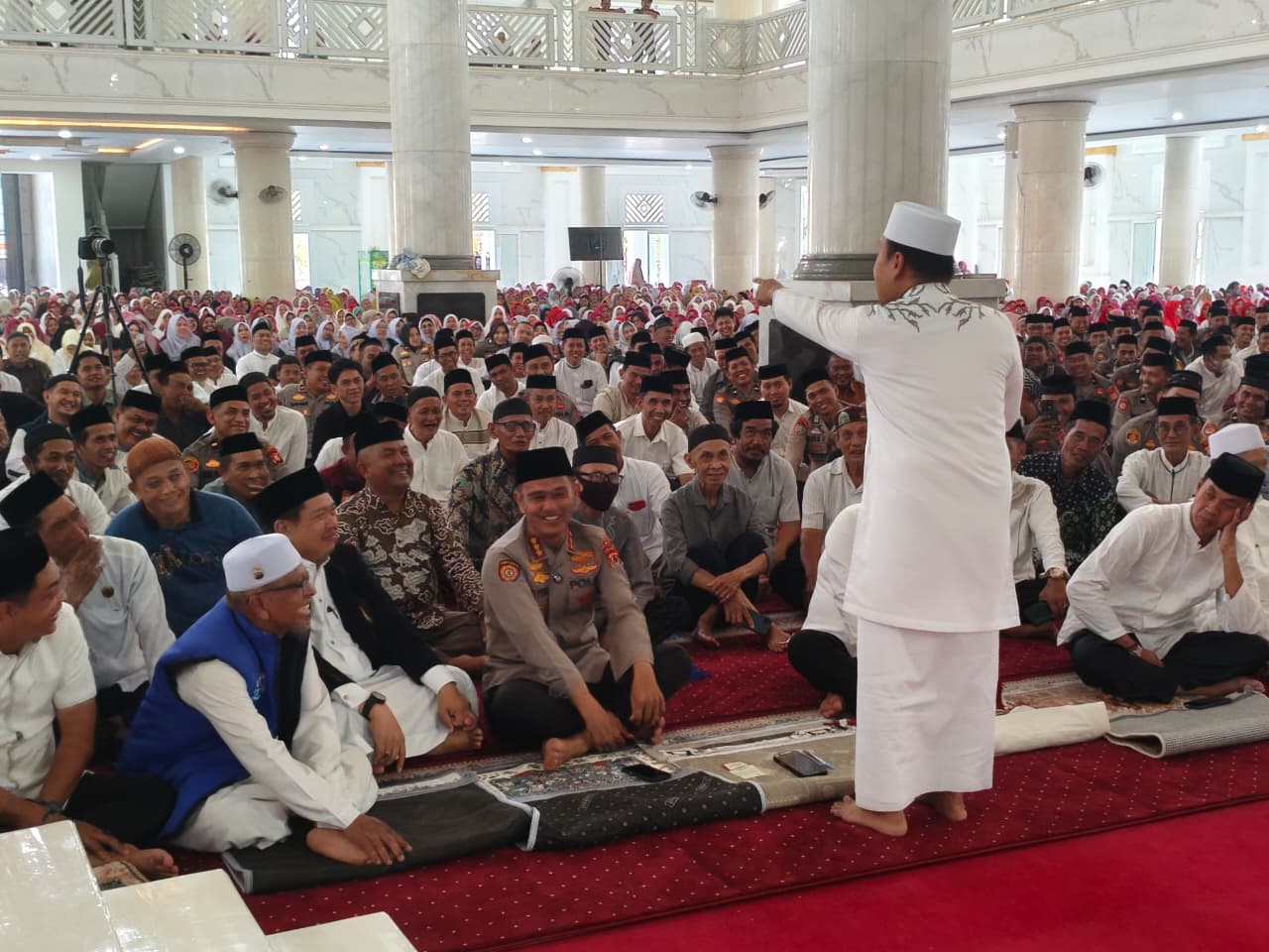Dzikir Kebangsaan di Gowa, Polresta Sambut HUT RI ke-81