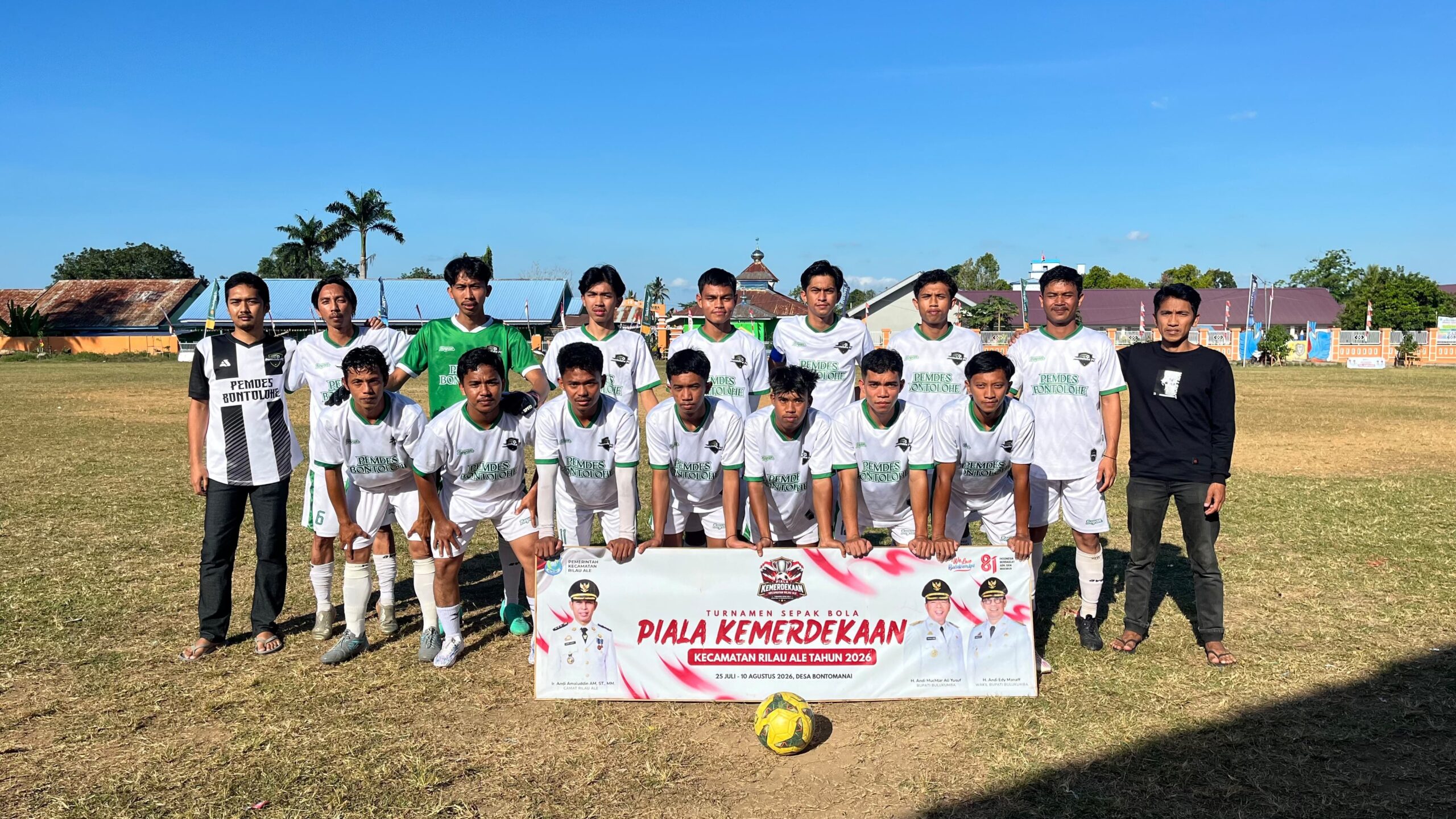 FINAL PIALA KEMERDEKAAN RILAU ALE: BONTOLOHE TANTANG BONTOMANAI DEMI TROFI HUT RI KE-81