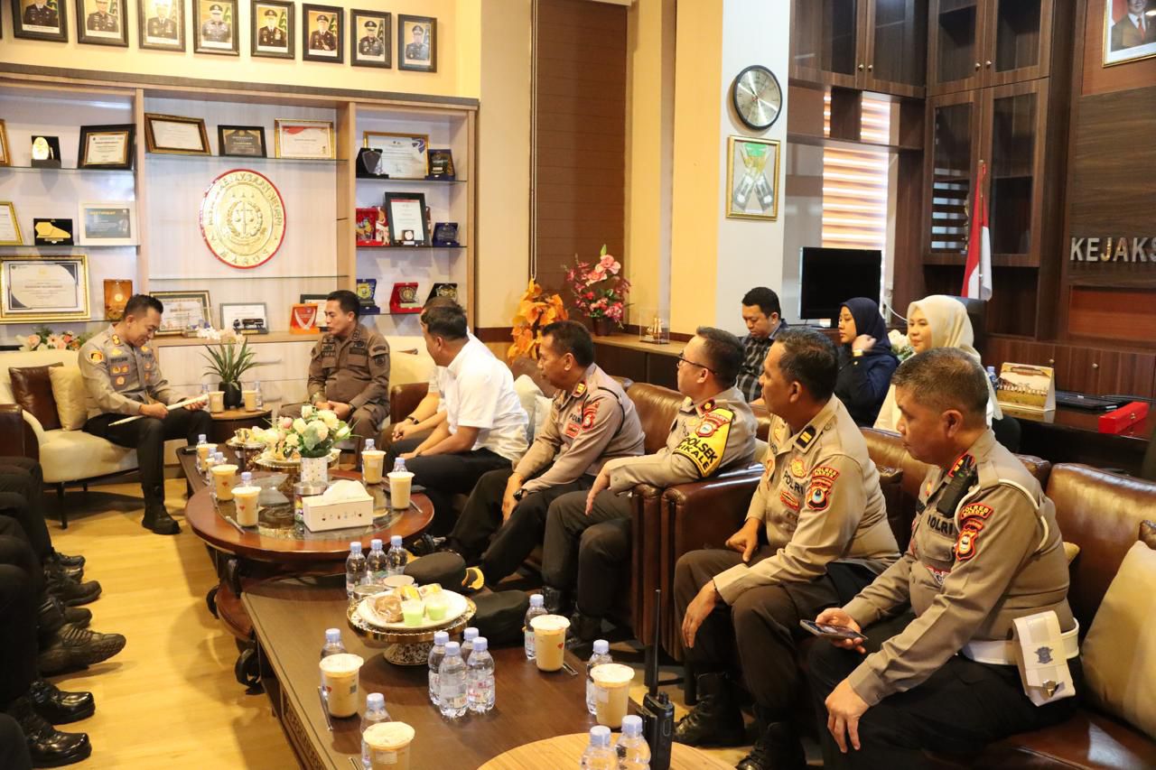 Kapolres Maros Temui Kajari, Sinergi Penegakan Hukum Diperkuat