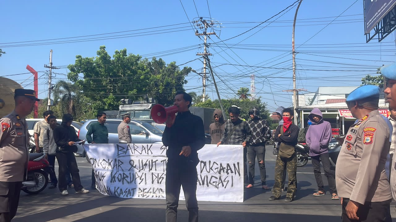 BARAK Sulsel Desak Polres Bongkar Dugaan Korupsi Distrik Navigasi