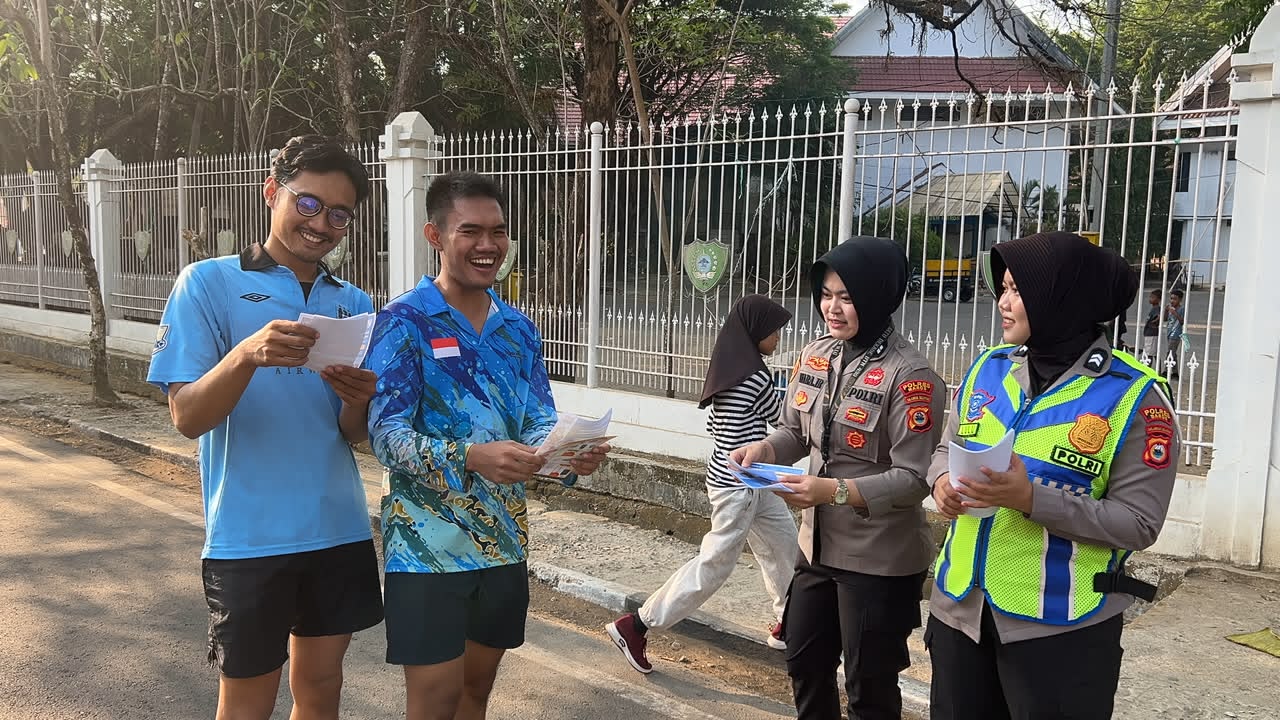 Polres Maros Sosialisasikan Penerimaan SMA Kemala Taruna Bhayangkara